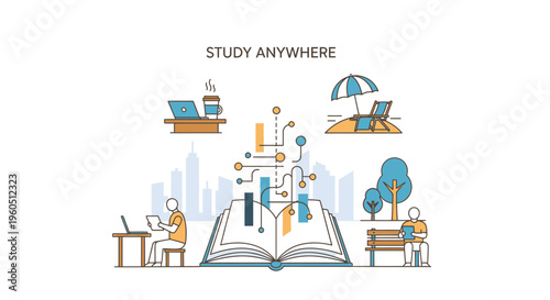 Study Anywhere: Remote Learning, Digital Education, and Flexible Work Concepts