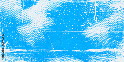 Abstract an aerial shot showcases a stunning view from an airplane, where fluffy clouds drift gracefully across the vast blue sky. the scene is filled with a sense of freedom and wonder.