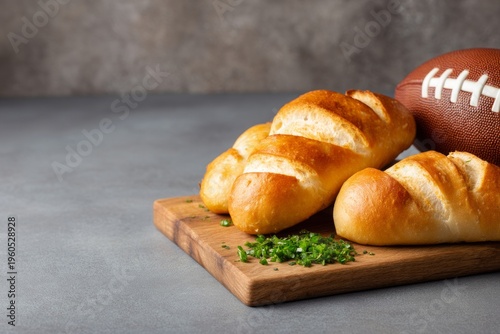 Wallpaper Mural Artisan Bread Inspired by Rugby Snack Ideas for Game Day Presentation Torontodigital.ca