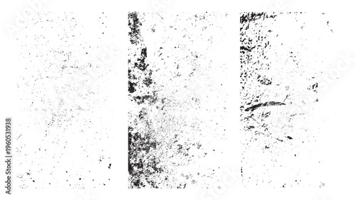 Grunge textures set. Grunge stamp texture. Vector illustration.