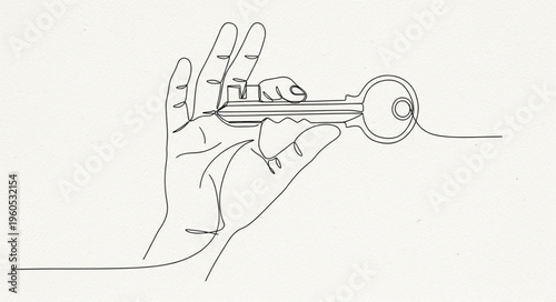 Hand Holding a Trumpet Closeup.