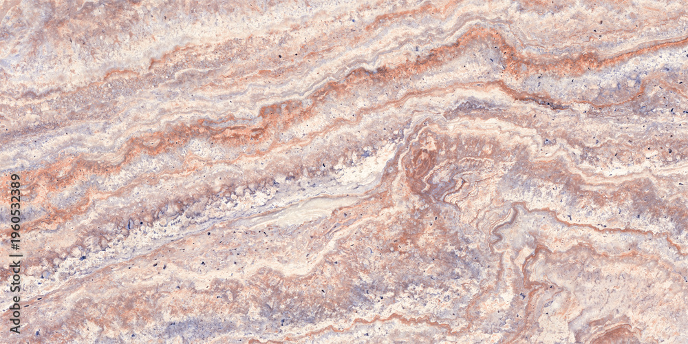 Naklejka premium Pink Brown Onyx Marble Texture Background, High Resolution Light Onyx Marble Texture Used For Interior Abstract Home Decoration And Ceramic Wall Tiles And Floor Tiles Surface.