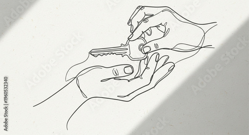 Hand Holding Cat Sketch.