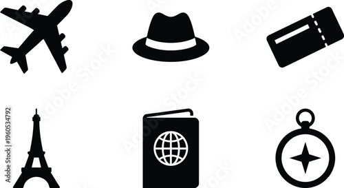 Travel and tourism iconography