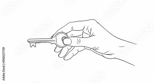 Hand Holding Small Object.