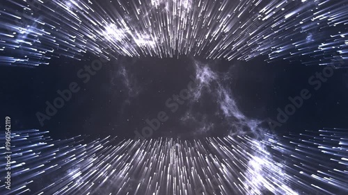 Starburst Effect in Dark Space.