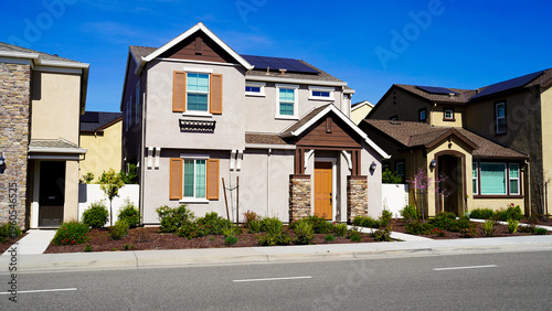 Small single family house