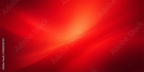 An abstract red silk fabric background featuring smooth flowing waves of luxury satin textile in a soft wavy motion design