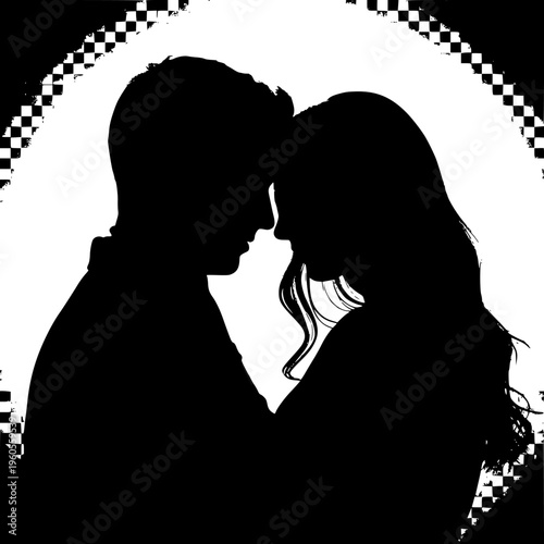 Romantic Couple Silhouette