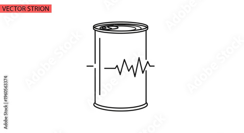 Conceptual illustration of vital energy within a container, symbolizing life force or stored power