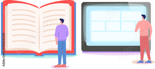 Digital Reading vs Physical Book