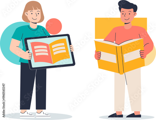 Digital Reading vs Physical Book