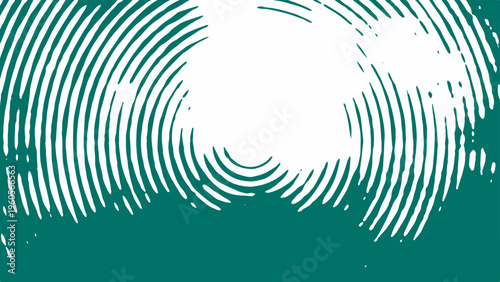Abstract radial design and ripple pattern and modern graphic background with wavy concentric circles.