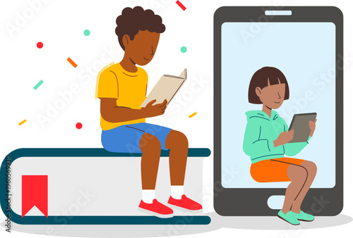 Digital Reading vs Physical Book