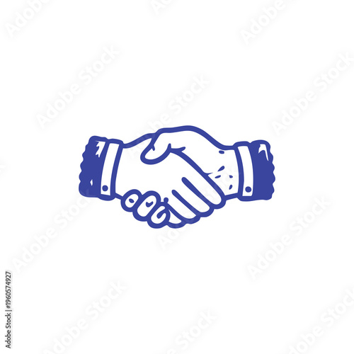 Two hands shaking, a symbol of agreement, partnership, and connection