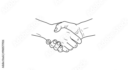 Close-up of two hands shaking in agreement, symbolizing partnership and trust in business.