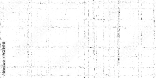 Distressed grunge texture background with faded grid pattern and worn vintage feel