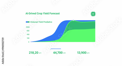 AI-Driven Crop Yield Forecast Dashboard with Predictive Analytics and Data Visualization for Smart Agriculture and Agtech Industry