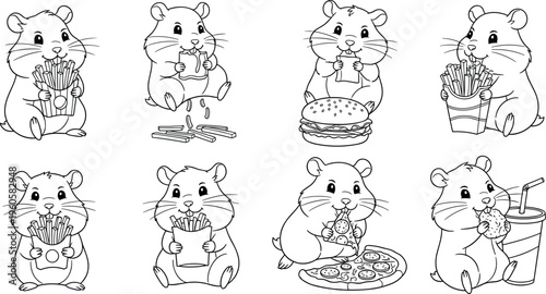 Abstract mobile chat interface screenshot with messaging app elements, notification icons, and modern social communication layout