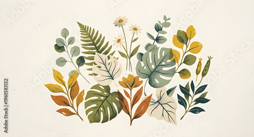 Abstract floral