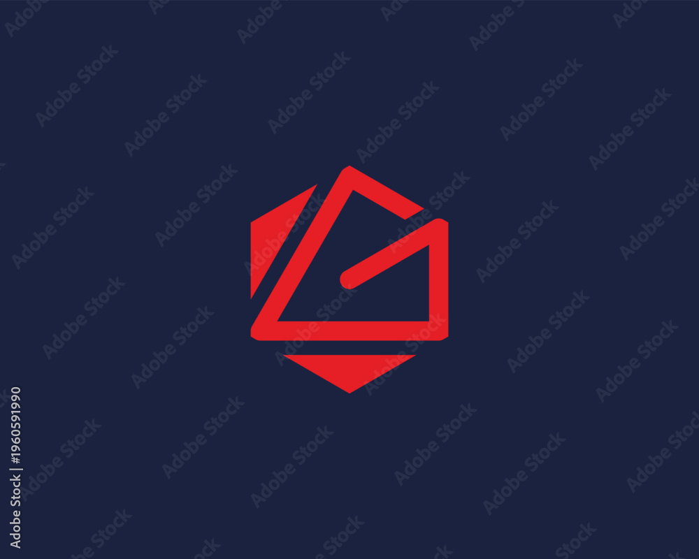 Fototapeta premium letter g logo monogram design template