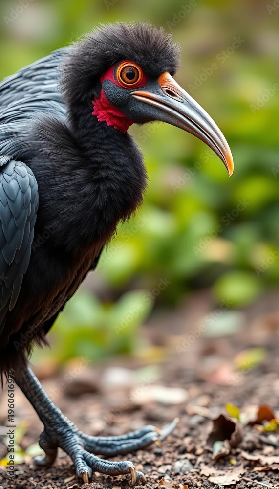 Obraz premium flightless dodo bird with large hooked beak on Mauritius, wildlife, island