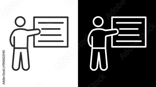 Education White Icon Set Vector 