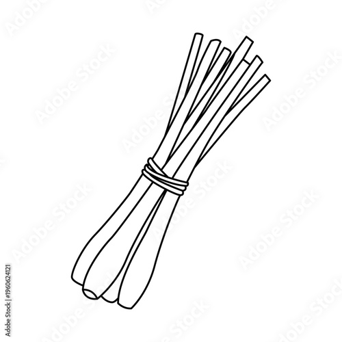 Lemongrass Bundle Outline Icon