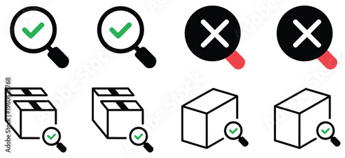 Wrong X mark icon set, cross marks error symbols, incorrect failure and cancel sign collection, negative response and rejection indicator icons, delete close and remove action marks, vector