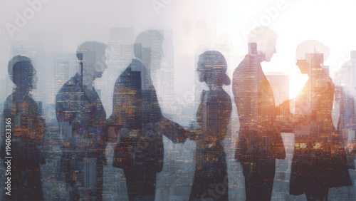 Business People Meeting Collaboration And Teamwork Concept