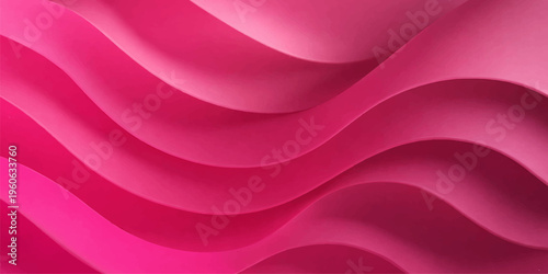 Soft flowing pink and red silk fabric background with smooth satin waves and light purple textile curves creates a luxury cloth wallpaper design