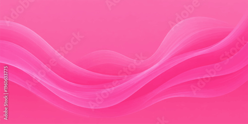 Soft pink and purple abstract background featuring artistic light waves and flowing digital lines in a silk texture pattern