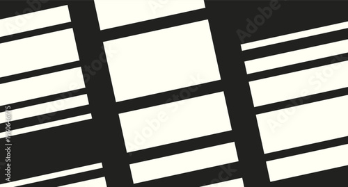 Abstract Lines pattern background. Modern abstract geometric lines shapes poster banner collection.