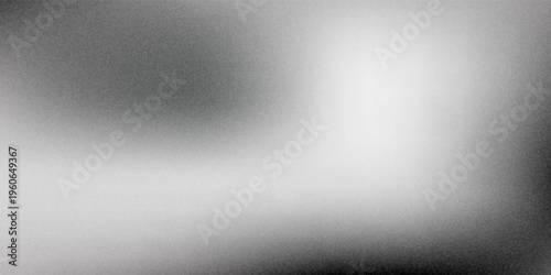 Silver background with metal mirror texture. Chrome gradient surface with simple abstract light ball. vector ilustration