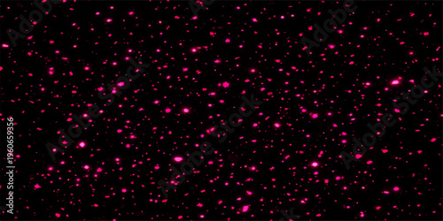 Abstract a mesmerizing display of twinkling points of light against a deep, dark backdrop. The scattered illuminated particles create an ethereal, dreamlike atmosphere.