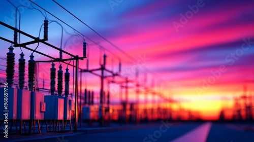 Wallpaper Mural fuel scarcity, economic pressure, oil crisis, rising cost energy, Technological Solutions to Energy Supply Crisis: Side View of Business Operations Facing Challenges with Copy Space for Text Torontodigital.ca