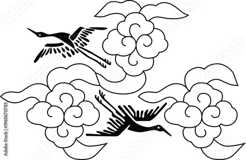 a pattern that combines the elegance of the traditional Korean pattern with the modern shape