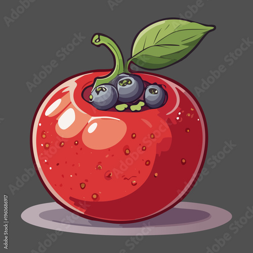 Sliced orange showing citrus segments and pulp for vitamin c and morning breakfast juice graphics - Vector Illustration