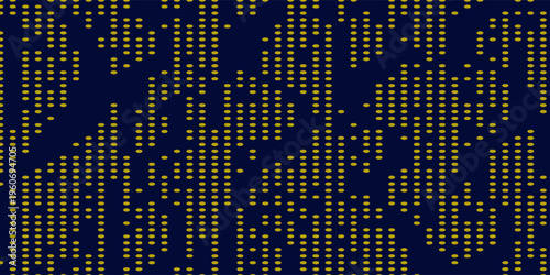 White dots. Computer generated 3d render. 3D Illustration EPS 10