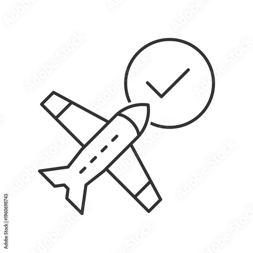 Flight Confirm Icon