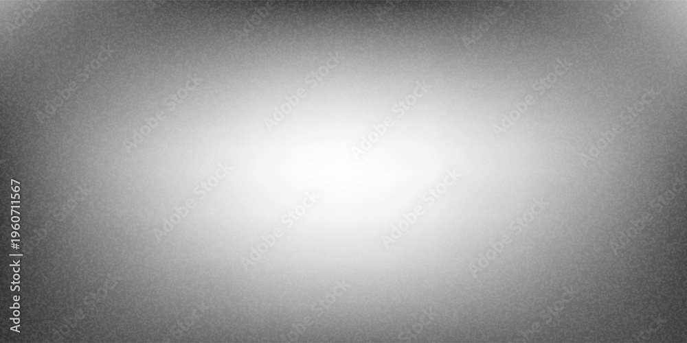 Obraz premium Silver background with metal mirror texture. Chrome gradient surface with simple abstract light ball.