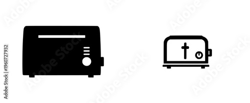 Electronic device in black and white