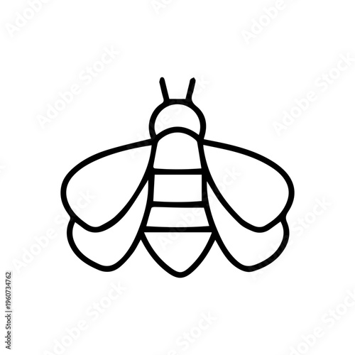 Stylized Bee Icon