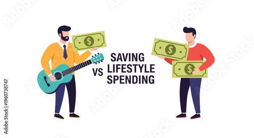 Navigating Financial Decisions Comparing the Long-Term Benefits of Consistent Saving with the Immediate Gratification of Lifestyle Spending