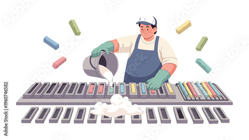 Rebirth of Notes: An individual revitalizes a keyboard, pouring a cleansing liquid to restore its vibrancy.  A symbolic scene, where creation and restoration intertwine.