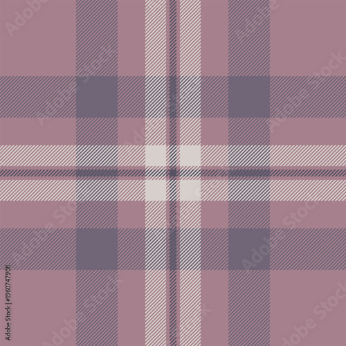 Net pattern check background, scratched seamless fabric tartan. Abstract vector plaid texture textile in pastel and white colors.