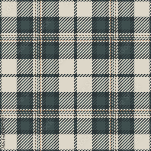 Deep textile pattern fabric, minimal vector tartan seamless. Brazil background check plaid texture in light and dark colors.
