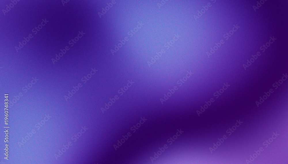 Fototapeta premium Purple Gradient background colors with noise effect Grain Wallpaper Grainy noisy textured blurry texture abstract Digital noise gradient. 70s, 80s style. Abstract lo-fi background