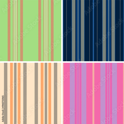 Vintage striped bundle designed for wedding stationery. Retro lines adds elegance to invitations. Vector output stays refined.