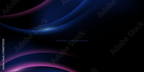 Abstract technology wave background, modern vector design illustration.